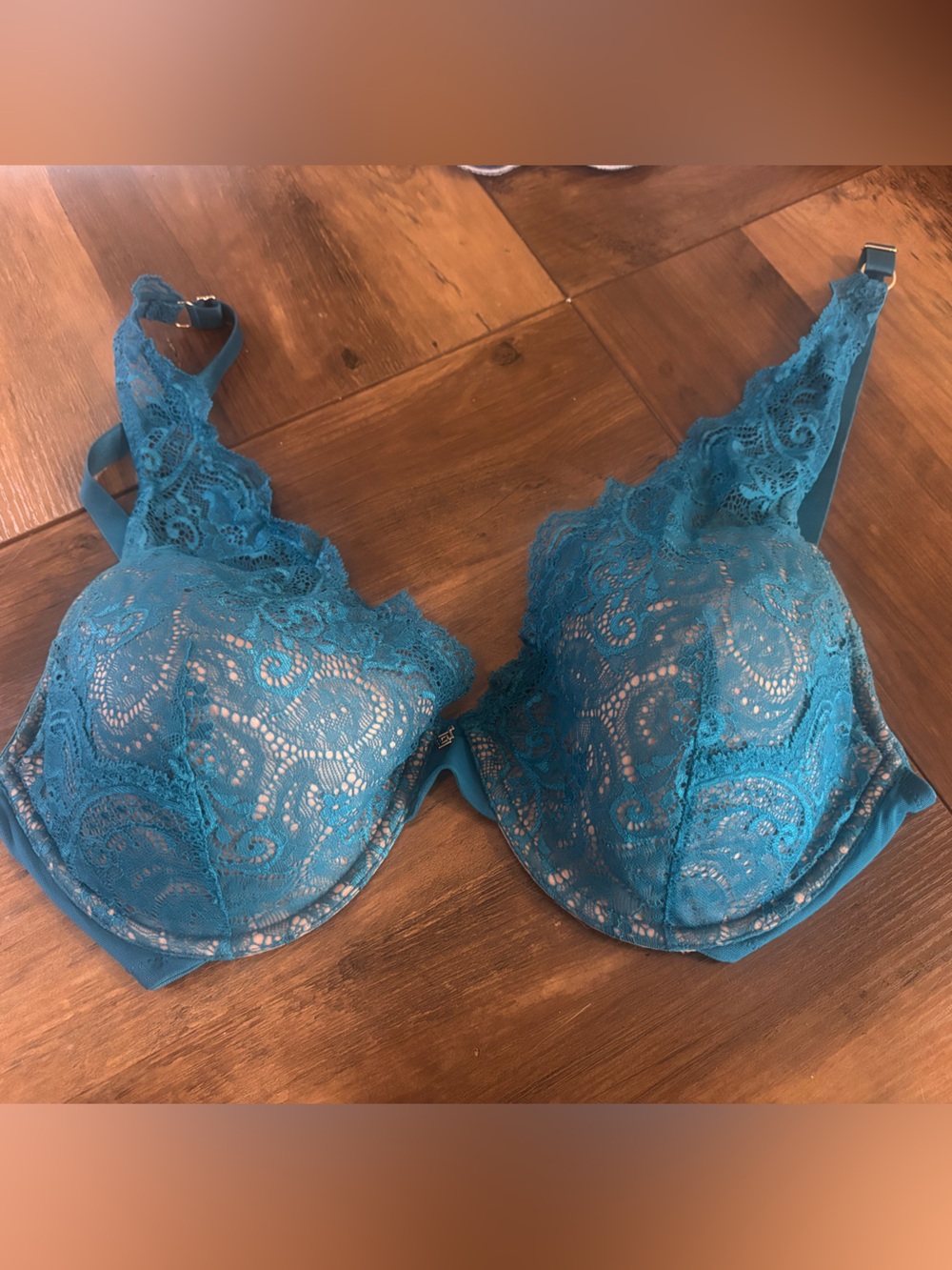 ThirdLove Teal Lace Underwire Bra